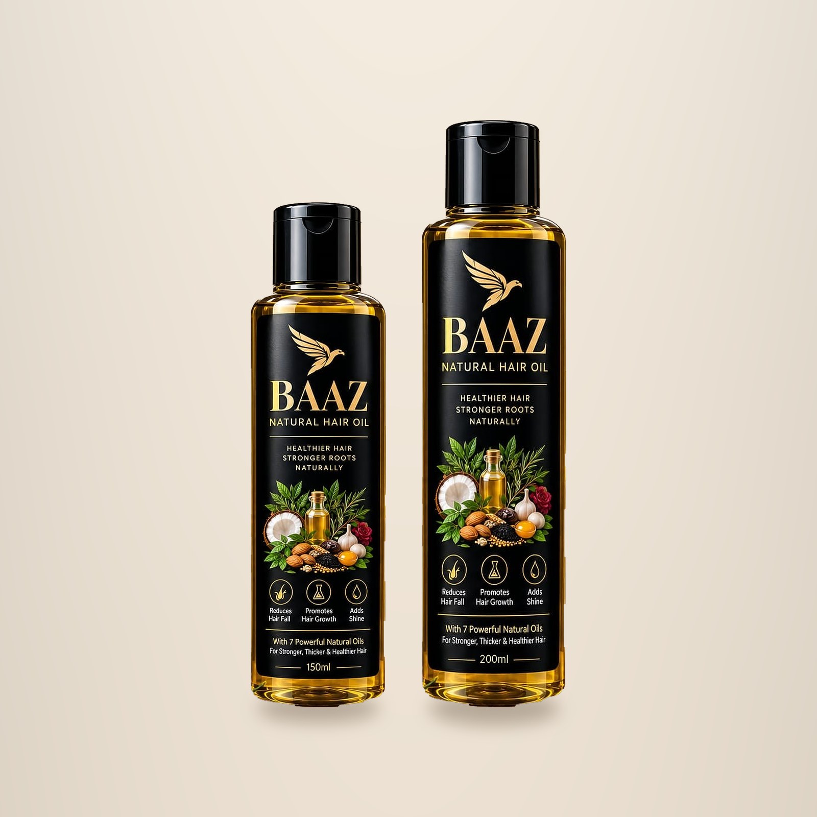 BAAZ Hair Oil Duo