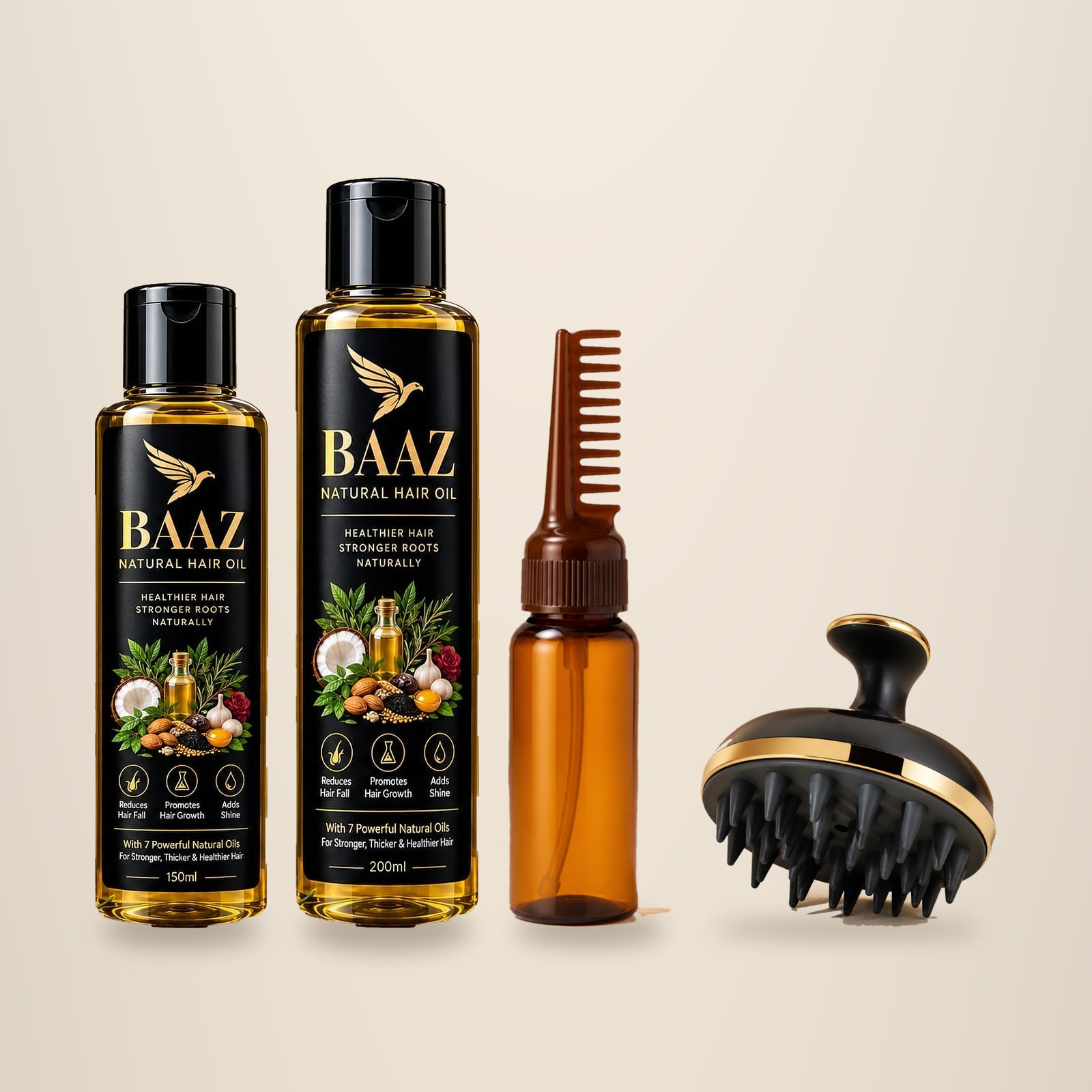 BAAZ Complete Hair Ritual Kit