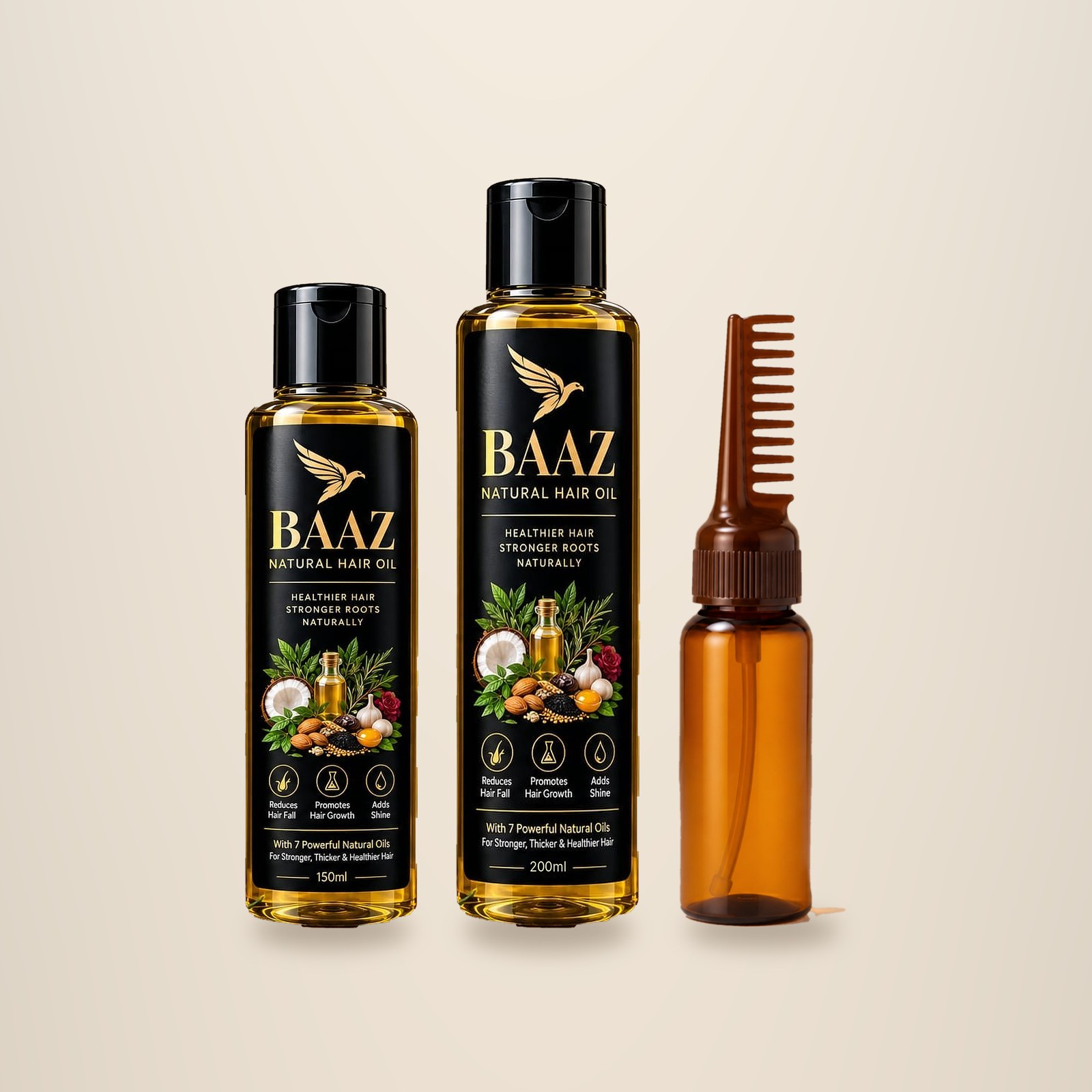 BAAZ Hair Care Trio
