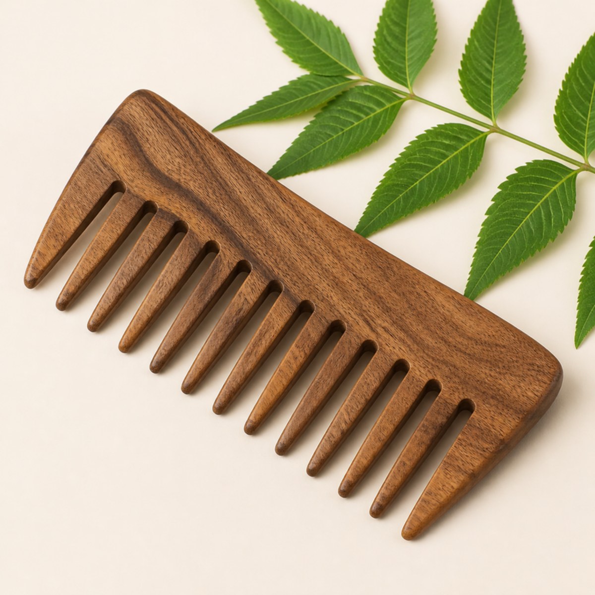 BAAZ Wooden Hair Comb